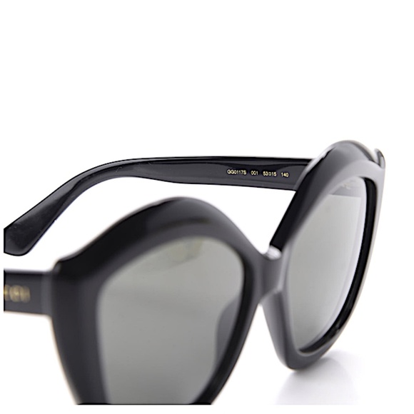GUCCI Cat Eye Sunglasses GG0117S 53 in black